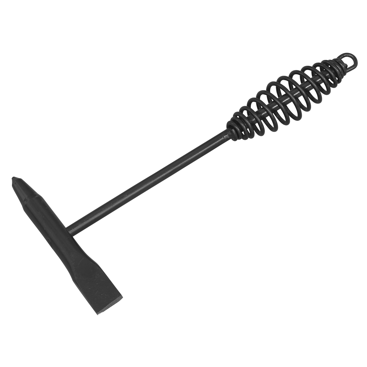 Sealey Welding Chipping Hammer With Chisel Face & Sprung Handle Pointed End