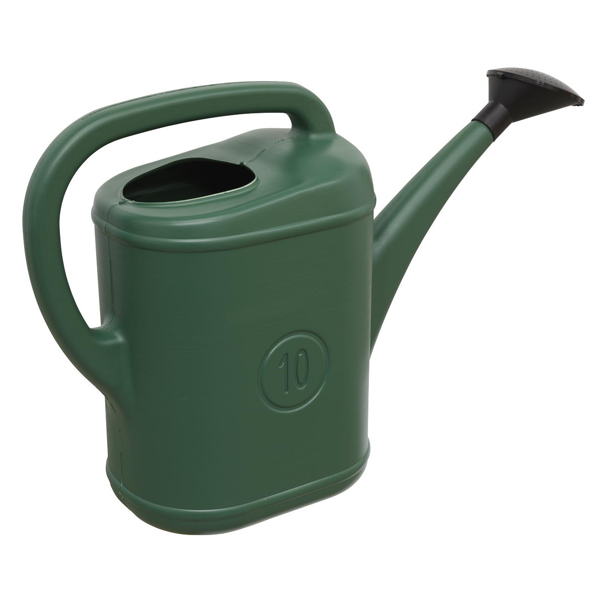 Sealey 10L Plastic Watering Can With Easy Carry Handle & Detachable Rose WCP10
