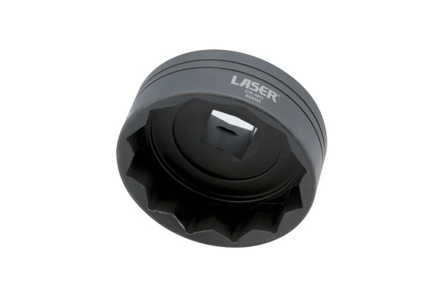 LASER 9135 12-Point Bi-Hex Impact Socket SCM440 Chrome Molybdenum Steel Tool