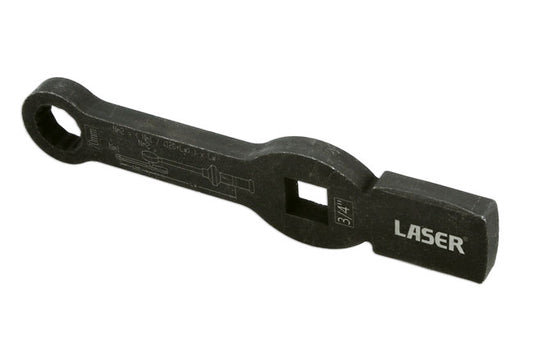 LASER 9141 Brake Caliper Wrench 20mm Spanner Size Steel 12-Point Hexagon Socket