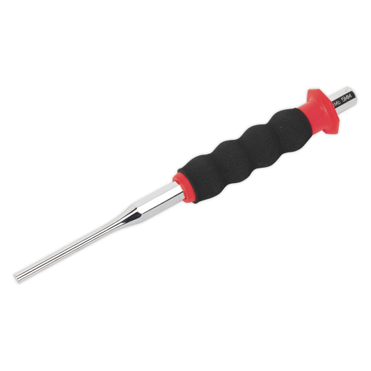 Sealey Sheathed Parallel Pin Punch Ø5mm Fully Polished Mirror Finish AK91315