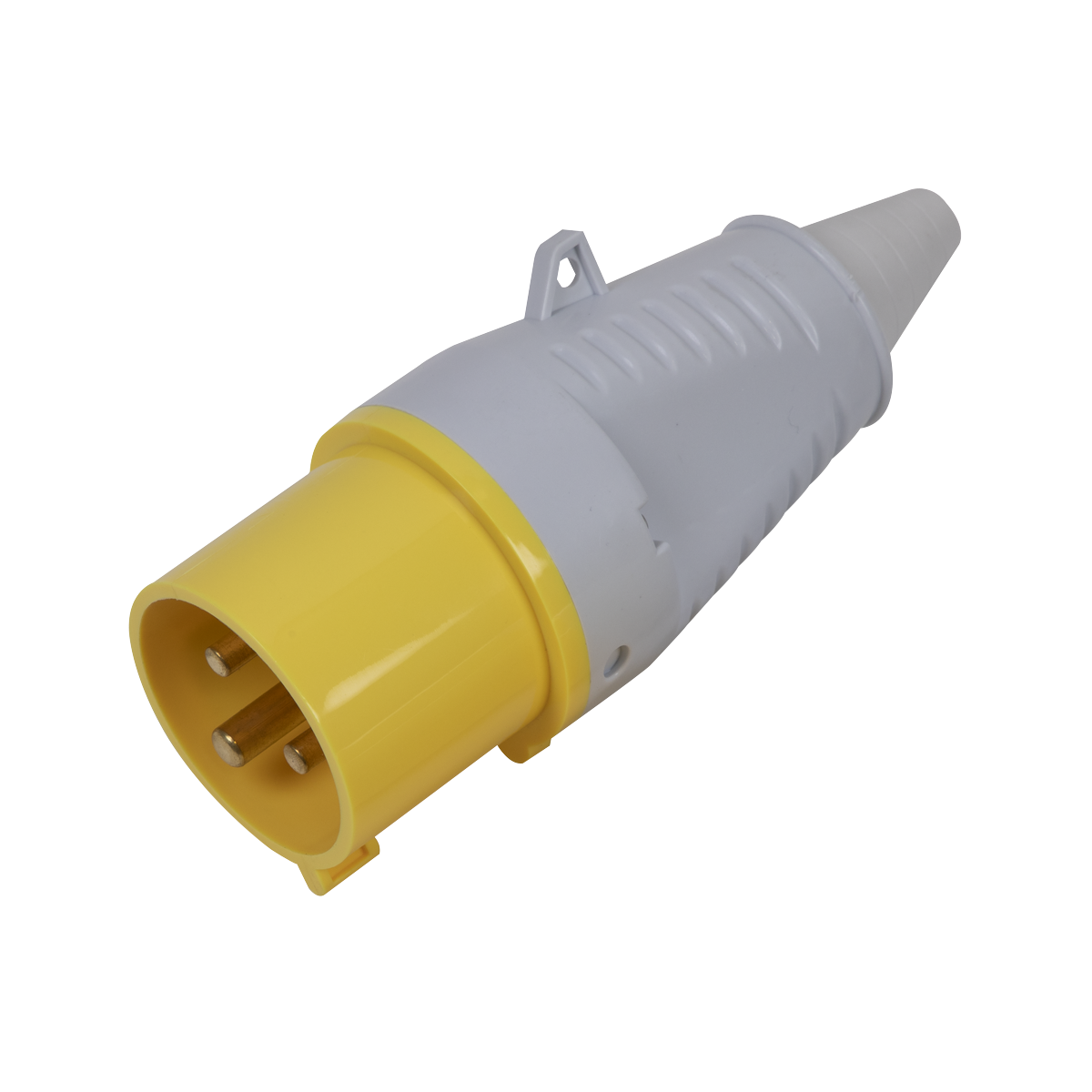 Sealey 110V 32A 2P+E Plug Connector IP44 Rated Yellow Industrial Socket WP11032