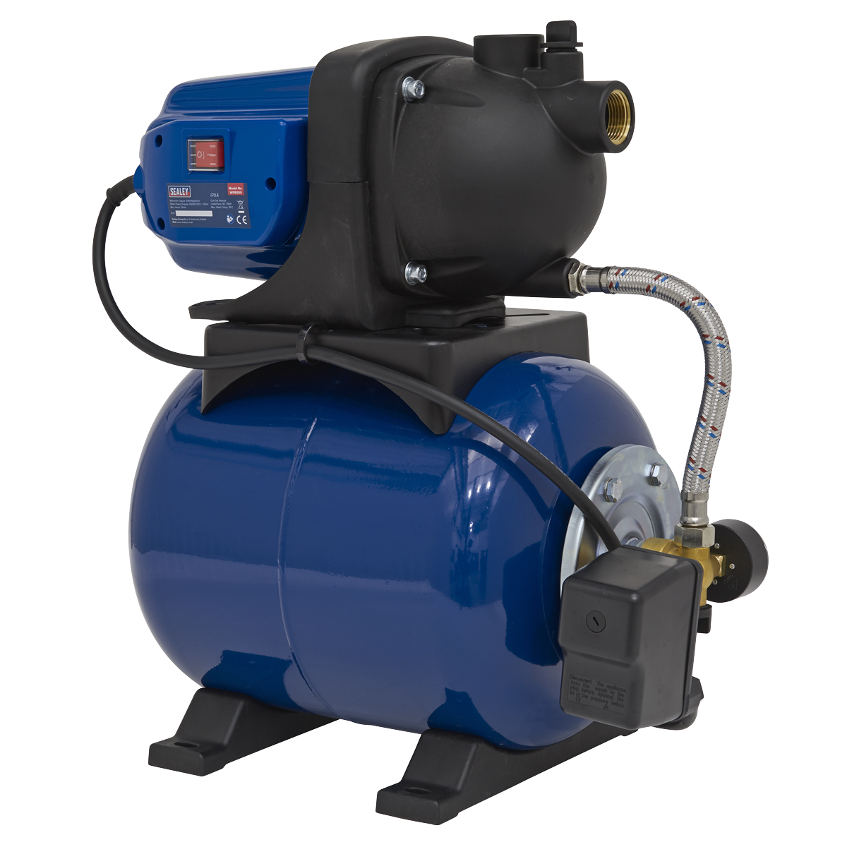 Sealey Surface Mounting Booster Pump 50L/min 230V 600W Outlet OD 1" BSP WPB050