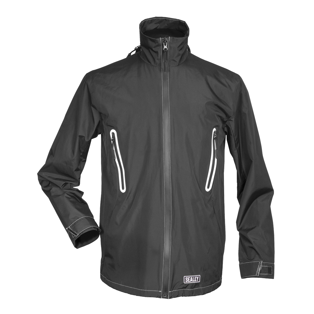 Sealey Heated Rain Jacket Wateproof 5V Garage Workshop DIY Use - Small WPHJ01