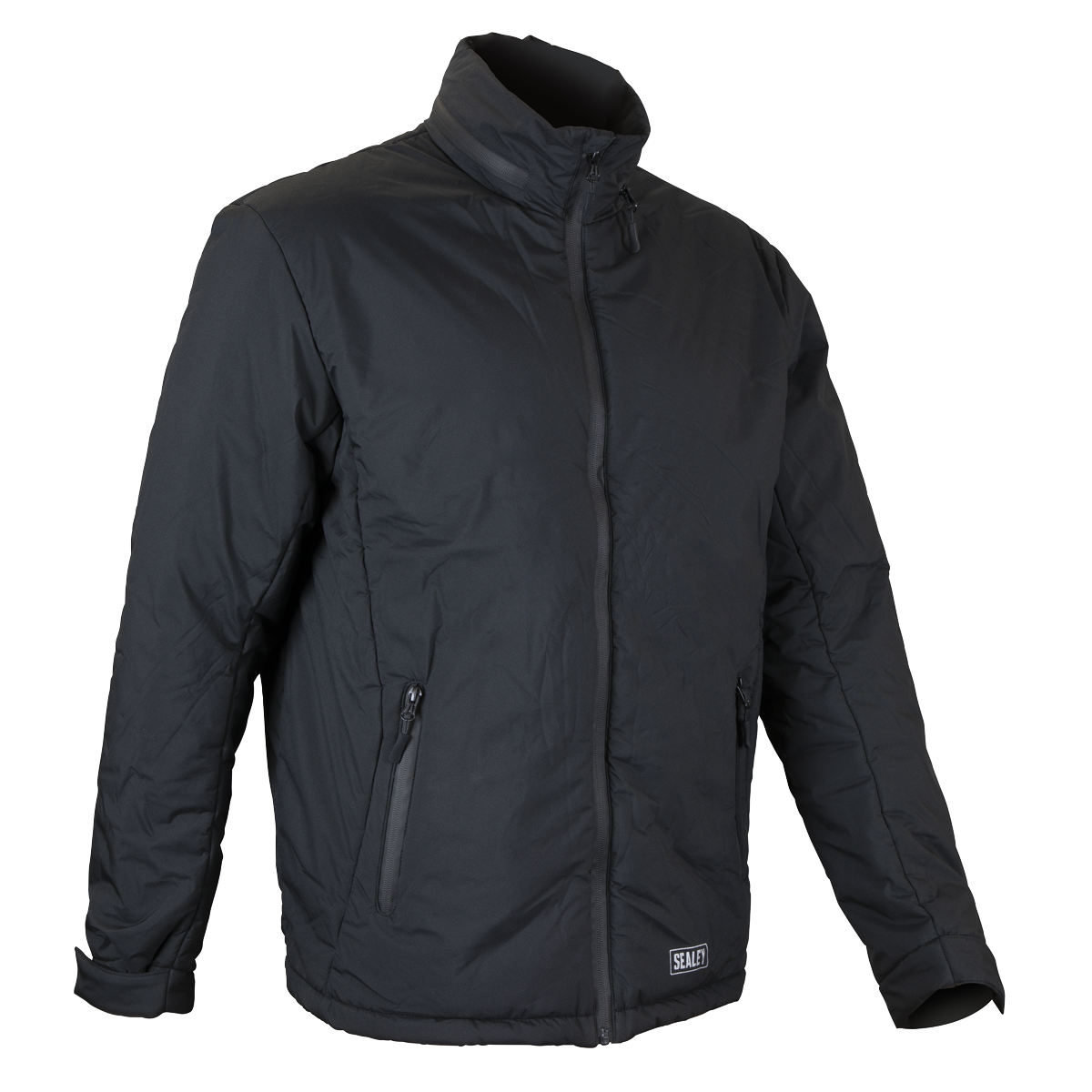 Sealey Heated Rain Jacket Wateproof 5V Garage Workshop DIY Use - Large WPHJ03