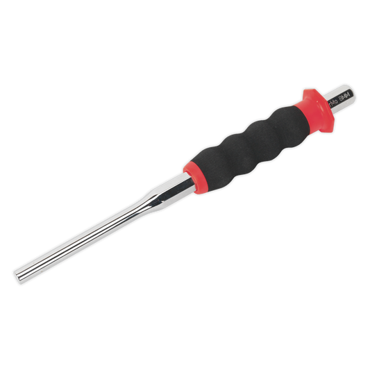 Sealey Sheathed Parallel Pin Punch Ø8mm Fully Polished Mirror Finish AK91318