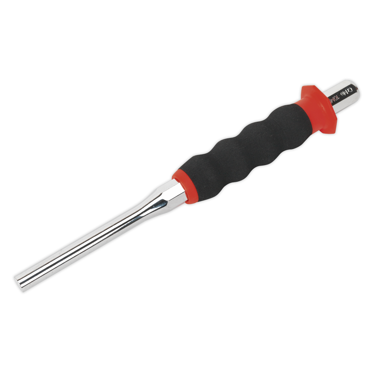 Sealey Sheathed Parallel Pin Punch Ø10mm Fully Polished Mirror Finish AK91319