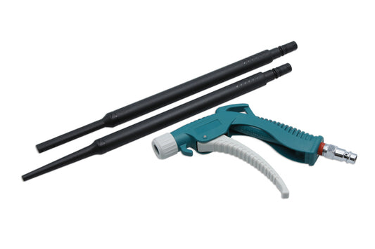 LASER 9150 Flexible Multi Nozzle Air Blow Gun Kit Nylon Body 3 Pieces Set