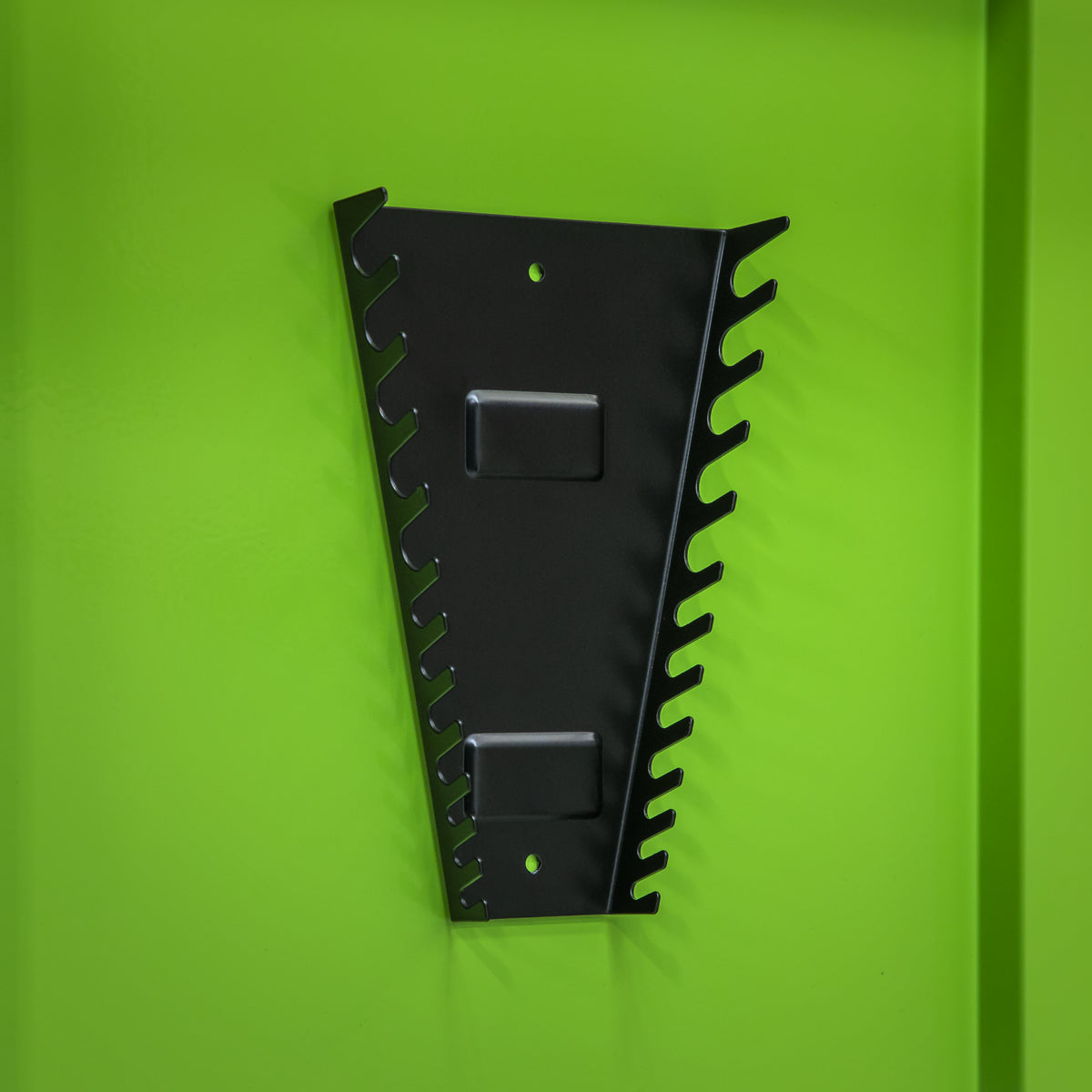 Sealey Spanner Rack Magnetic Capacity 12 Spanners Wall Mauntable Black WR03