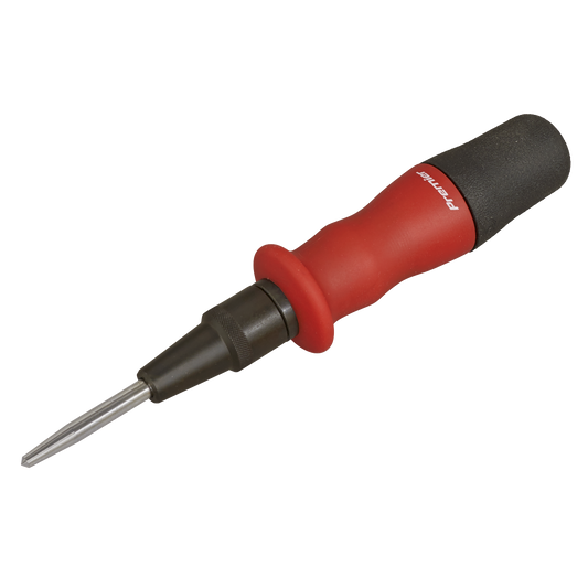 Sealey Centre Punch Automatic Sheathed Ergonomic Comfort Grip Handle AK91320