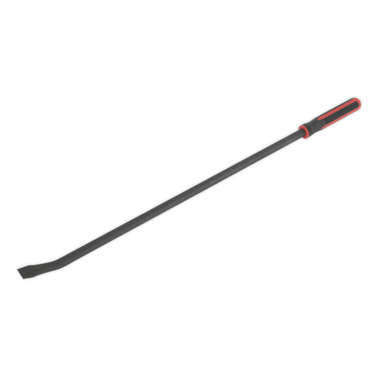 Sealey 1220mm Heavy Duty 45° Pry Bar With Hammer Cap Blackened Finish AK9134