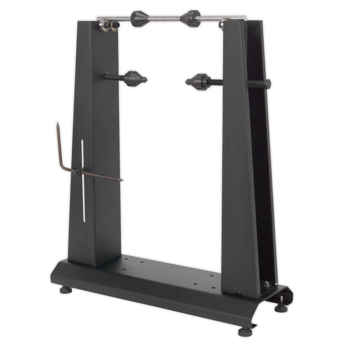 Sealey Motorcycle & Bicycle Wheel Balancer & Truing Stand With Two Cones WTS01