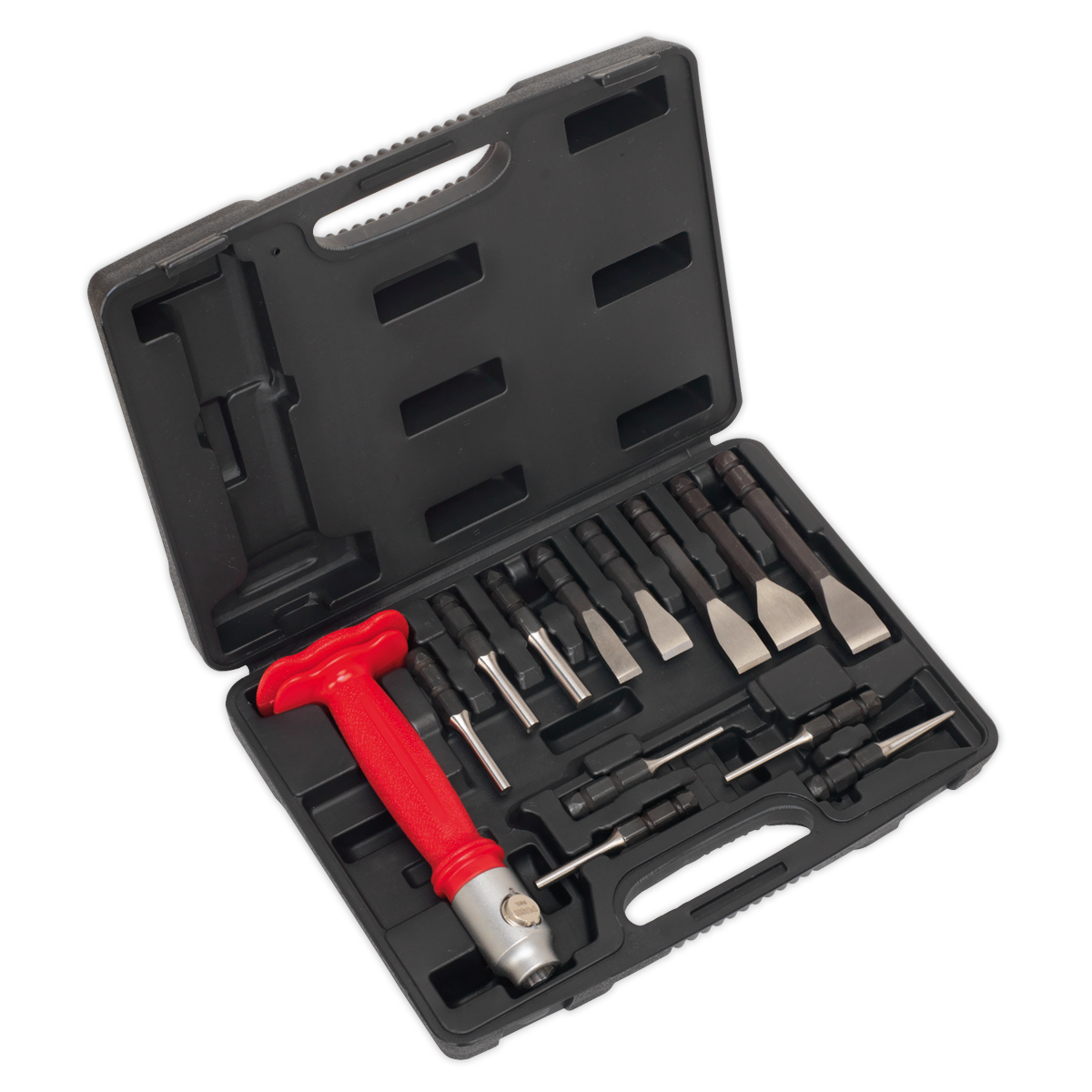 Sealey Interchangeable Punch & Chisel Set Corrosion Resistant 13 Pieces AK9215