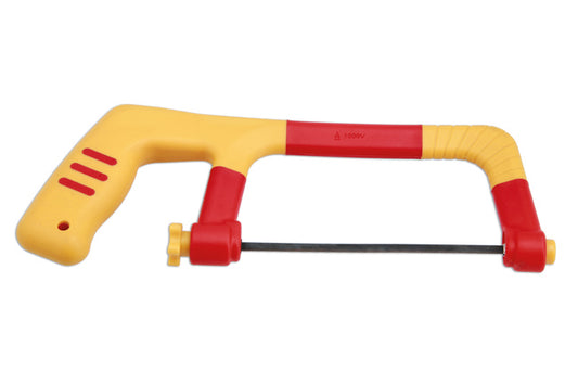 LASER 9165 Insulated Junior Hacksaw 150mm IEC60900 1000V Safe Adjustable Tension