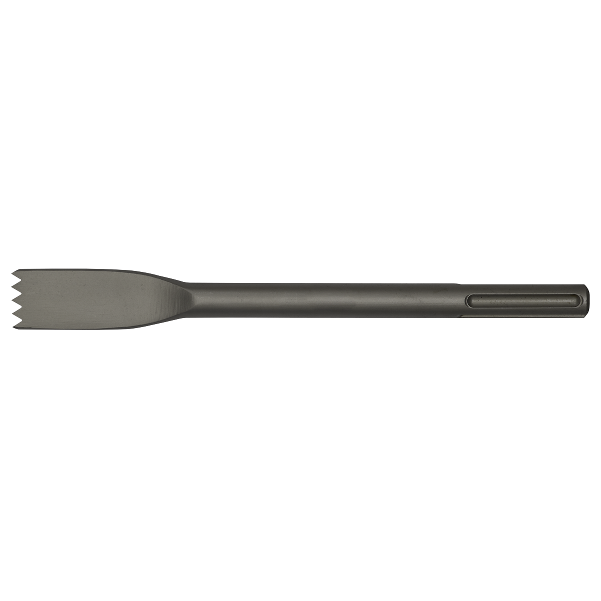Sealey Scutch Comb Chisel For Power Tool 30 x 290mm SDS MAX - Black X1CC
