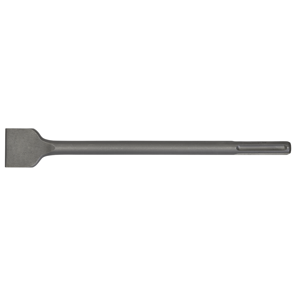 Sealey Wide Chisel Accessory For Power Tool 50mm x 400mm Silver - SDS MAX X1WC