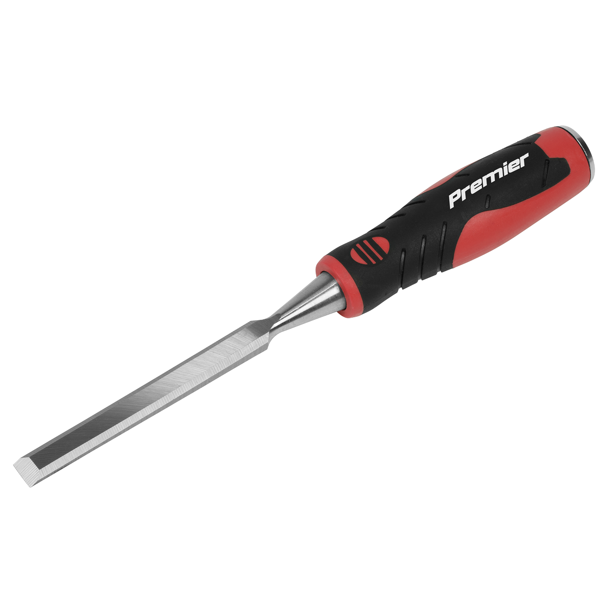 Sealey Hammer-Thru Wood Chisel 12mm Contoured Handles With Soft Grips AK9232