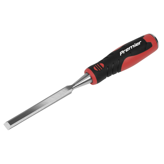 Sealey Hammer-Thru Wood Chisel 12mm Contoured Handles With Soft Grips AK9232