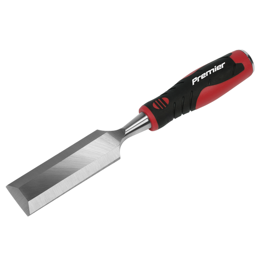 Sealey Hammer-Thru Wood Chisel 38mm Contoured Handles With Soft Grips AK9237