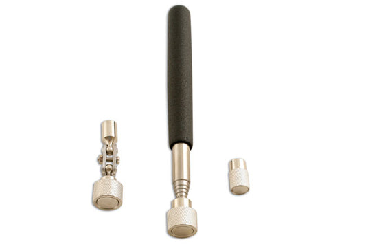 LASER 3218 Telescopic Magnetic Pick Up Tool 3-In-1 Extends To 900 mm Steel