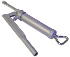 LASER 0240 120 cc Manual Grease Gun Steel Body With Metal Hose Coupling