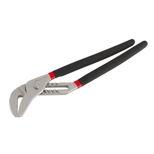 Sealey Water Pump Pliers 300mm Joint Adjustable Head Ni-Fe Finish AK9369