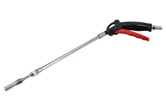 LASER 9229 Air Blow Gun Extendable With Side Holes 415â€“750mm Telescopic
