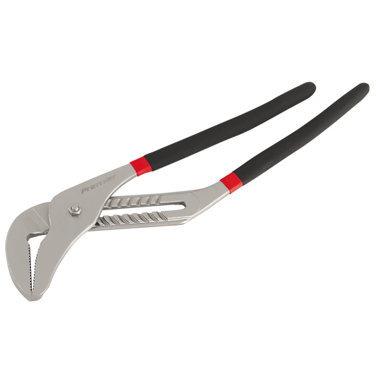 Sealey Water Pump Pliers Groove Joint Adjustable Head 500mm Ni-Fe Finish AK9371