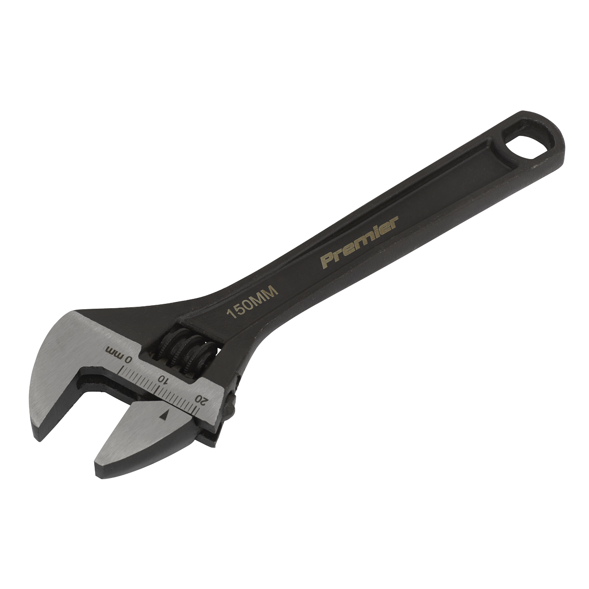 Sealey Adjustable Wrench Drop-Forged Steel Black Phosphate Finish 150mm AK9560