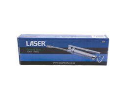 LASER 0240 120 cc Manual Grease Gun Steel Body With Metal Hose Coupling