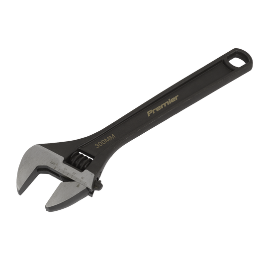 Sealey Adjustable Wrench Drop-Forged Steel Black Phosphate Finish 300mm AK9563