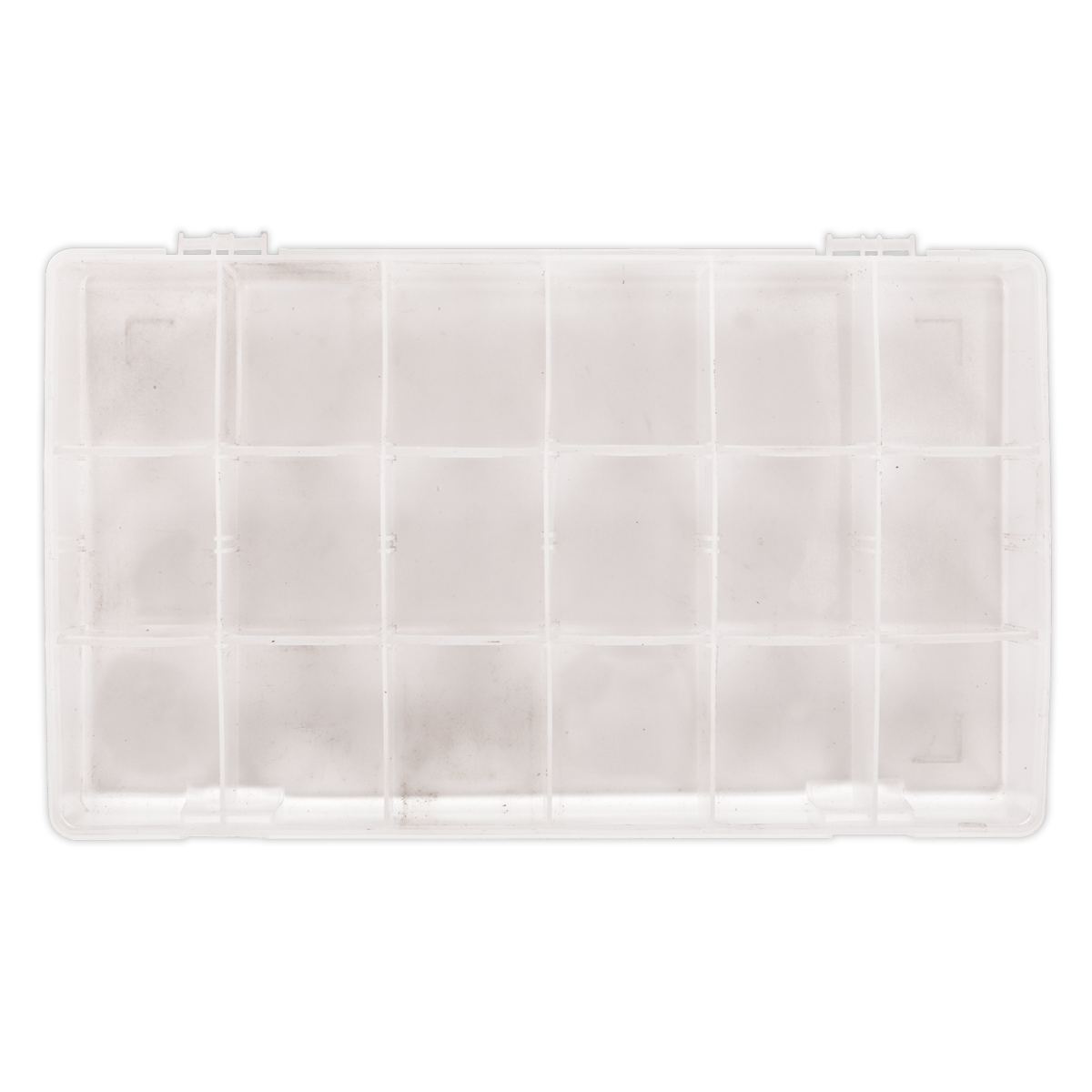 Sealey Assortment Box With 12 Removable Dividers & 2 Snap Latches ABBOXLAR