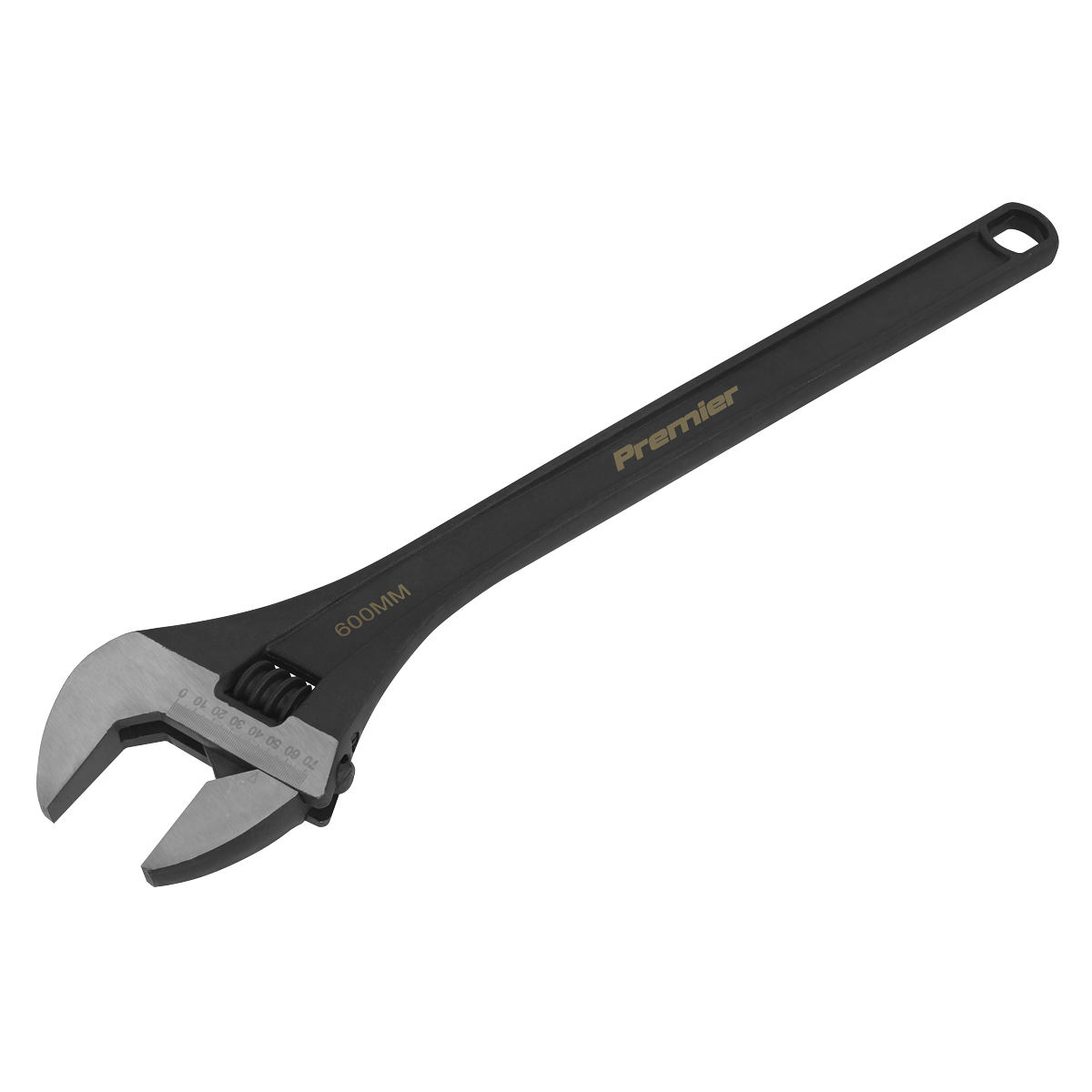 Sealey Adjustable Wrench Drop-Forged Steel Black Phosphate Finish 600mm AK9566