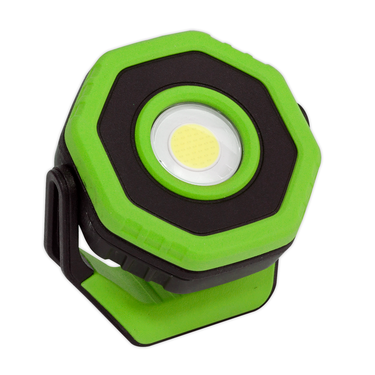 Sealey Rechargeable Pocket Floodlight Magnet 360 Degree 7W COB LED Green LED700P