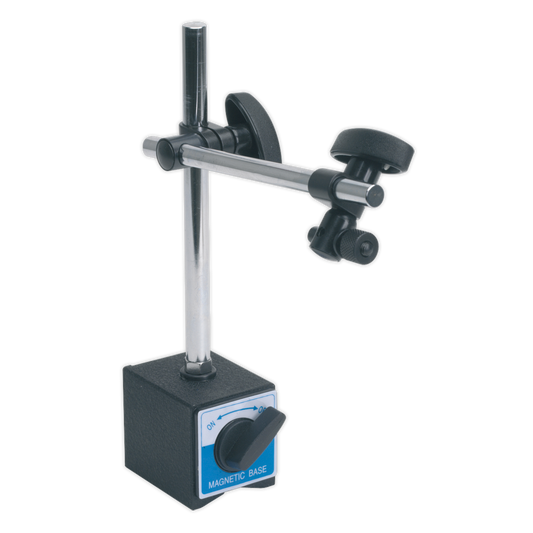 Sealey Magnetic Stand 365mm Height Without Indicator Precision Ground AK958