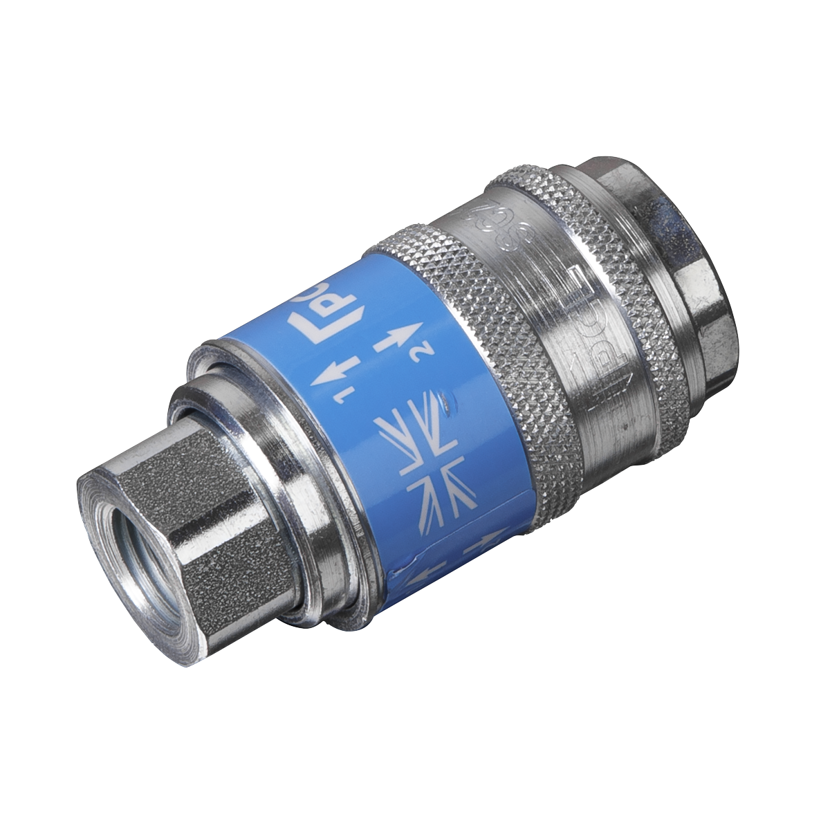 Sealey Safety Coupling Body Female 1/4" BSP 35-43cfm 991-1218L/min AC57