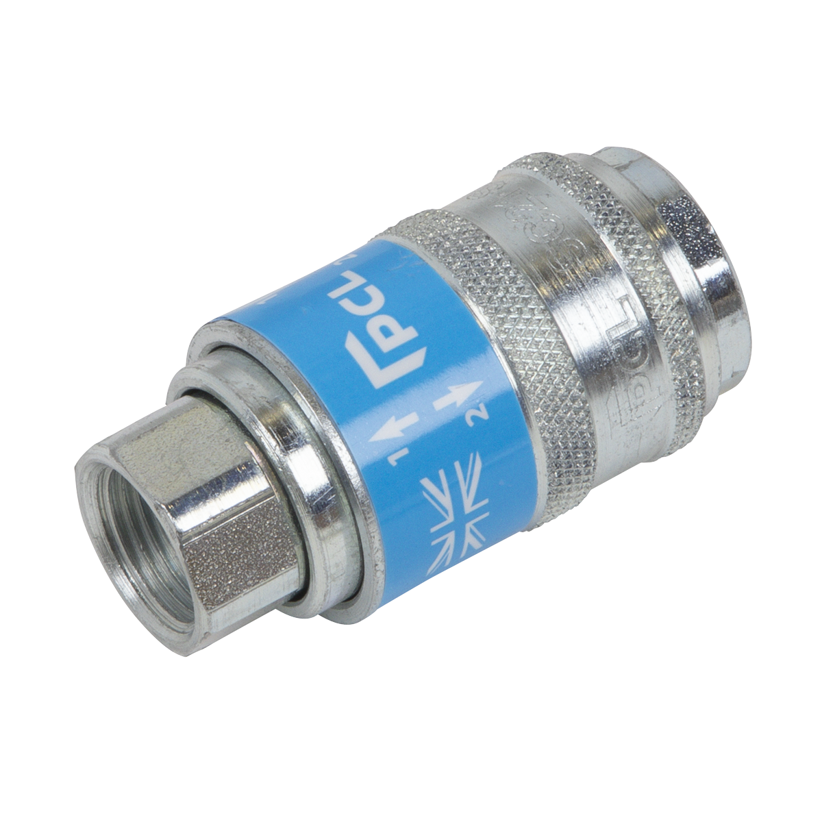 PCL Safeflow Safety Coupling Body Female 3/8" BSP For Workshop Agricultural Use