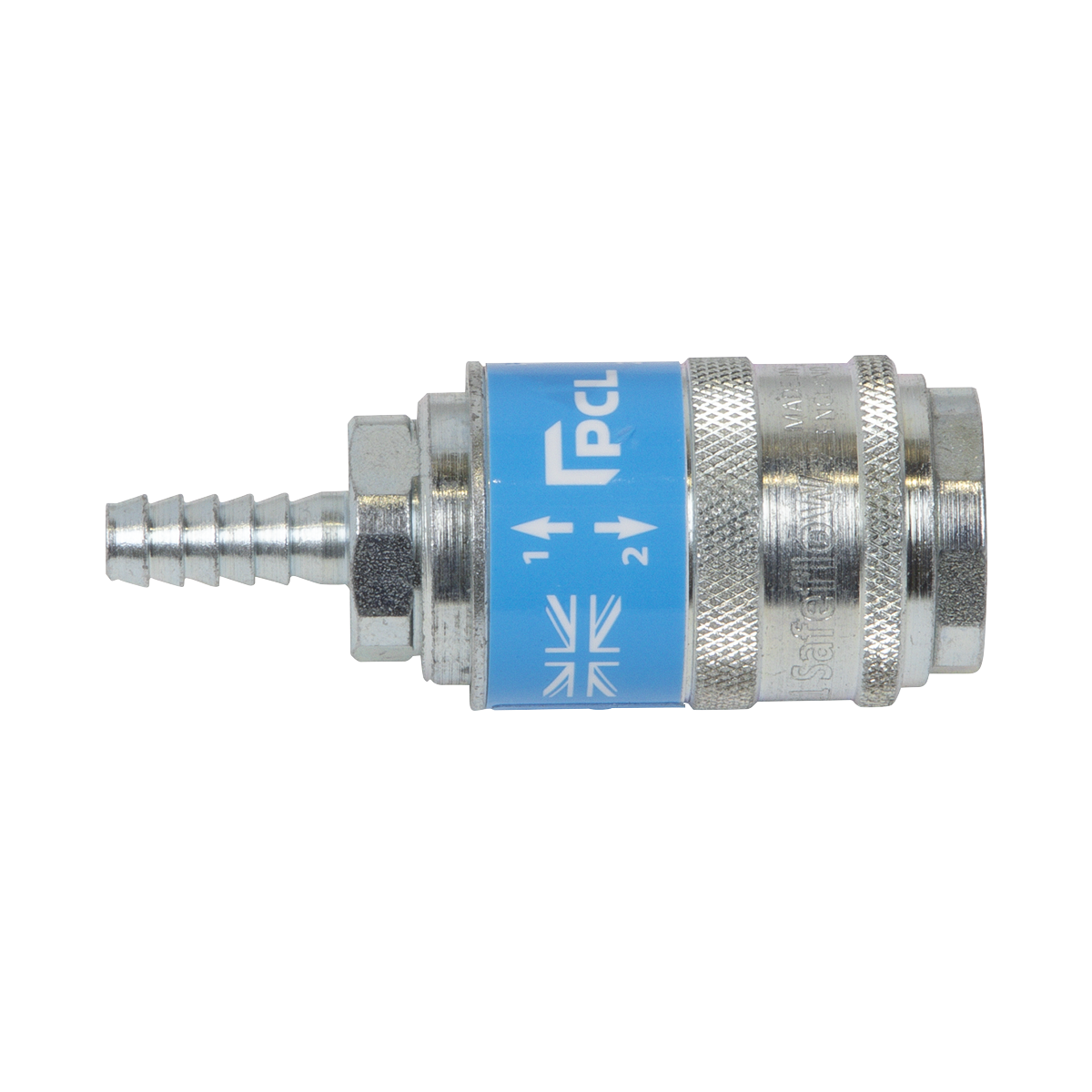 PCL Safeflow Safety Coupling Body Tailpiece Ø1/4" Hose Workshop & Agricultural