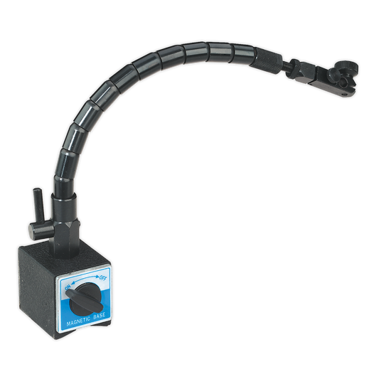 Sealey Flexible Magnetic Stand 385mm Height Without Indicator Fine Adjust AK959