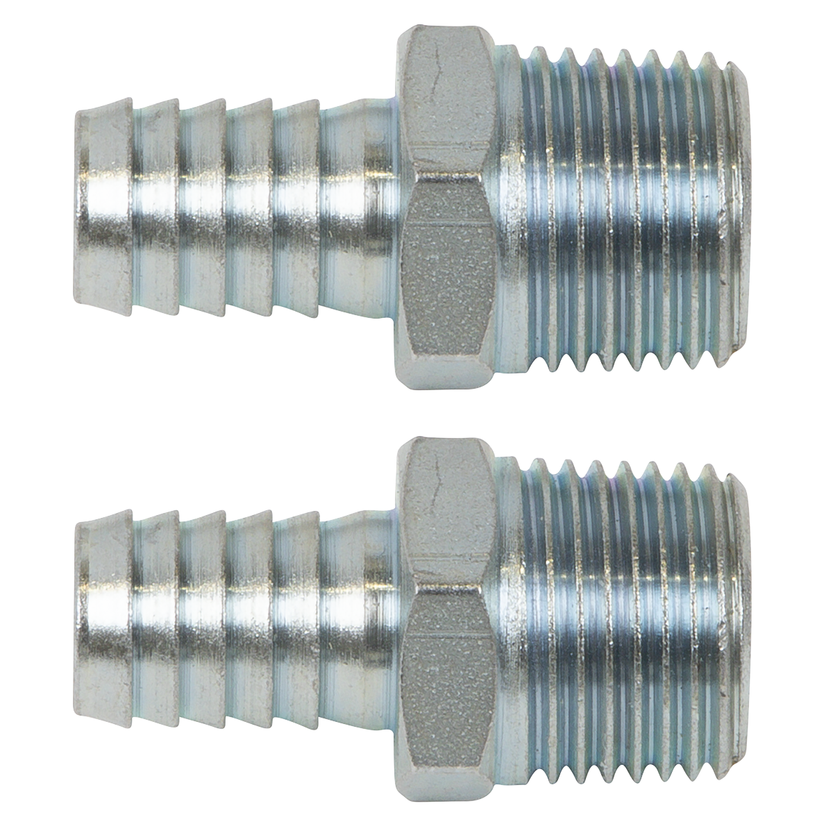 PCL Screwed Tailpiece Male 1/2" BSPT Ø1/2" Hose 2 Pieces Workshop & Agricultural