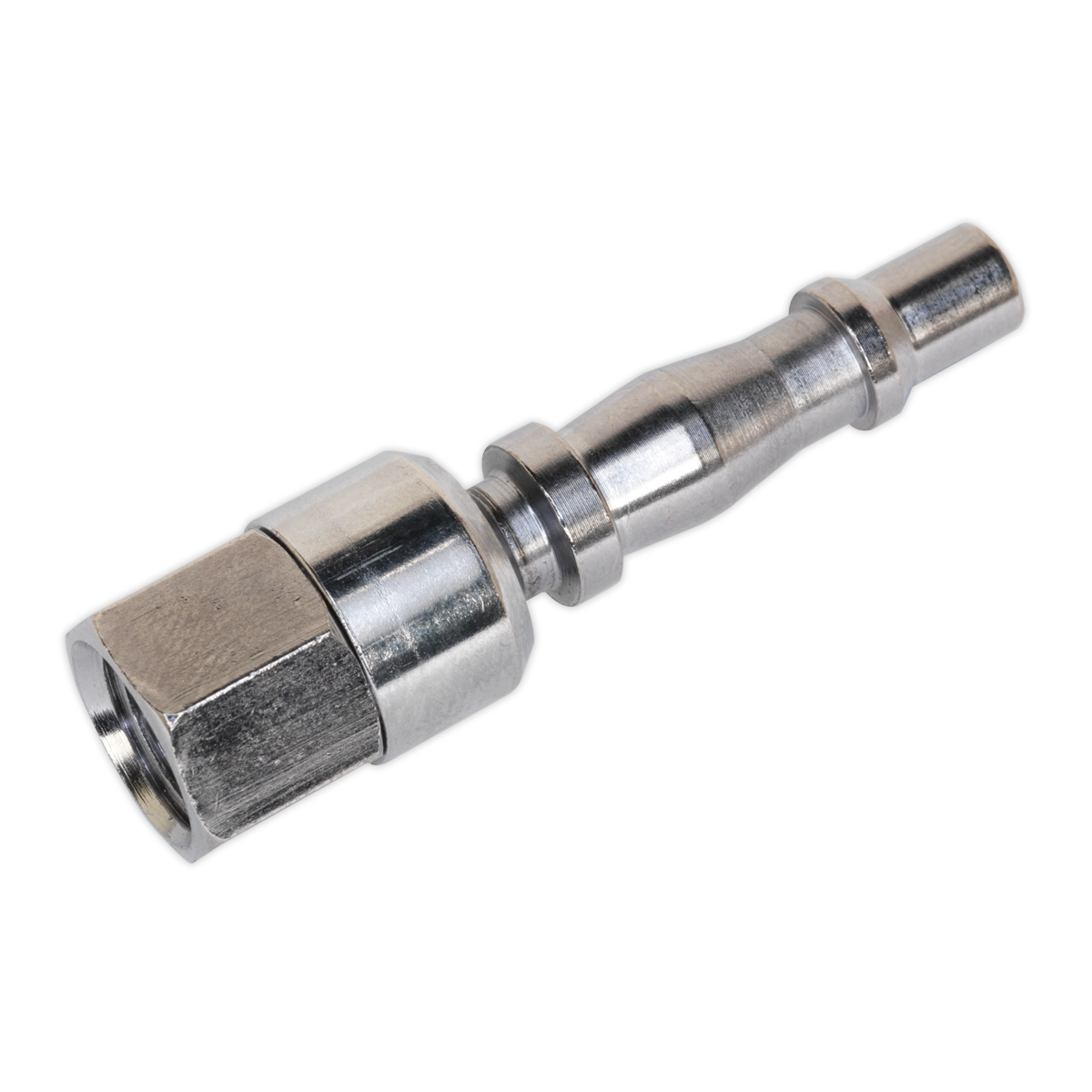 Sealey 1/4" BSP Swivel Screwed Female Adaptor 100 PSI 35-40 CFM Silver ACX91