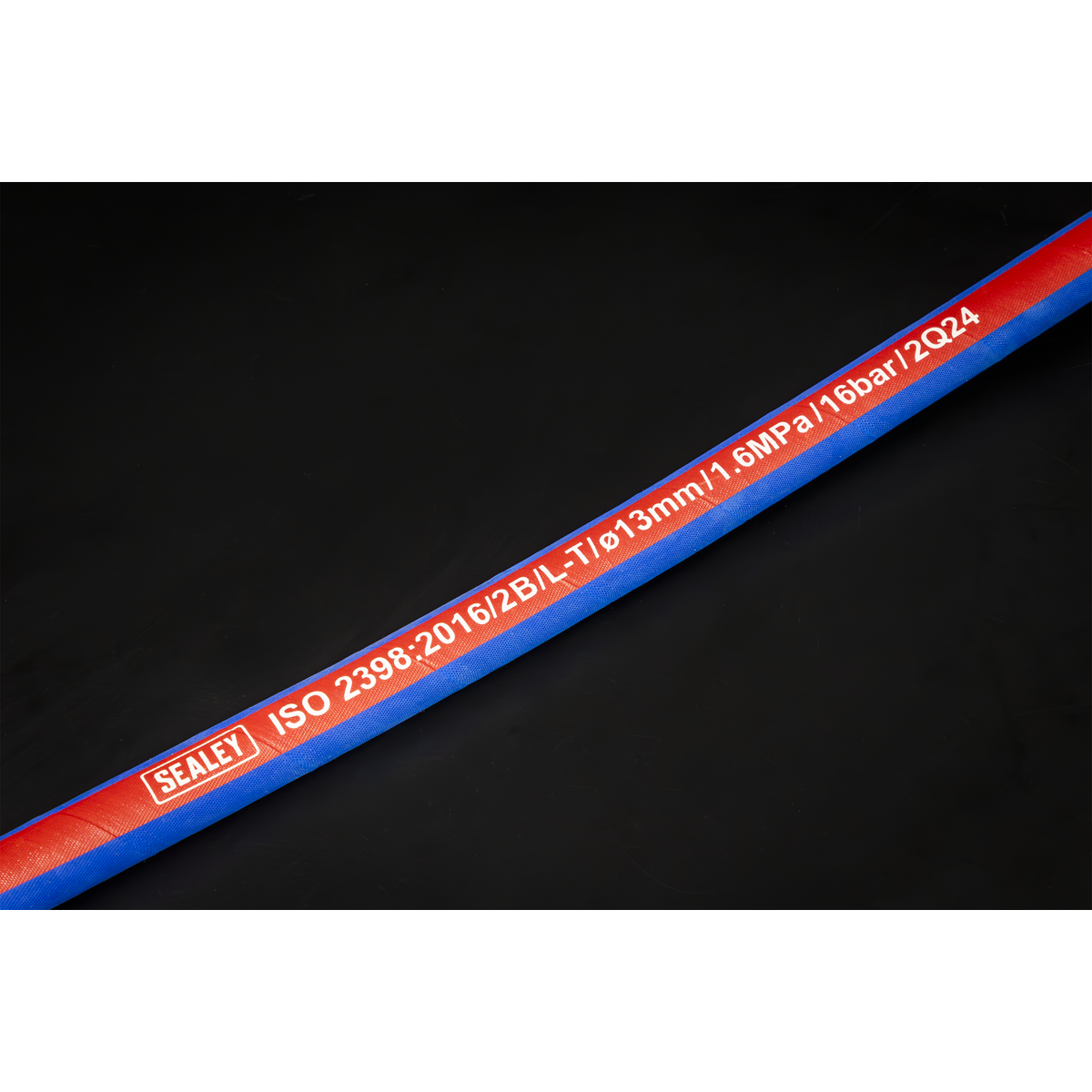 Sealey 10m x Ø13mm Extra Heavy Duty Air Hose With 1/2" BSP Unions AH10R/12
