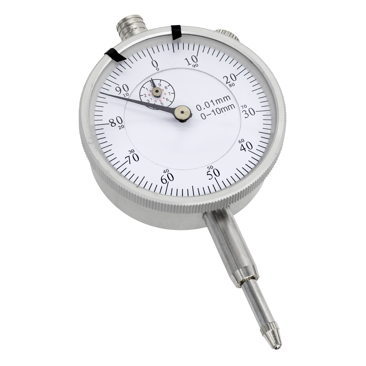 Sealey Gauge Indicator With Ø58mm Dial and Locking 10mm Travel Metric AK961M