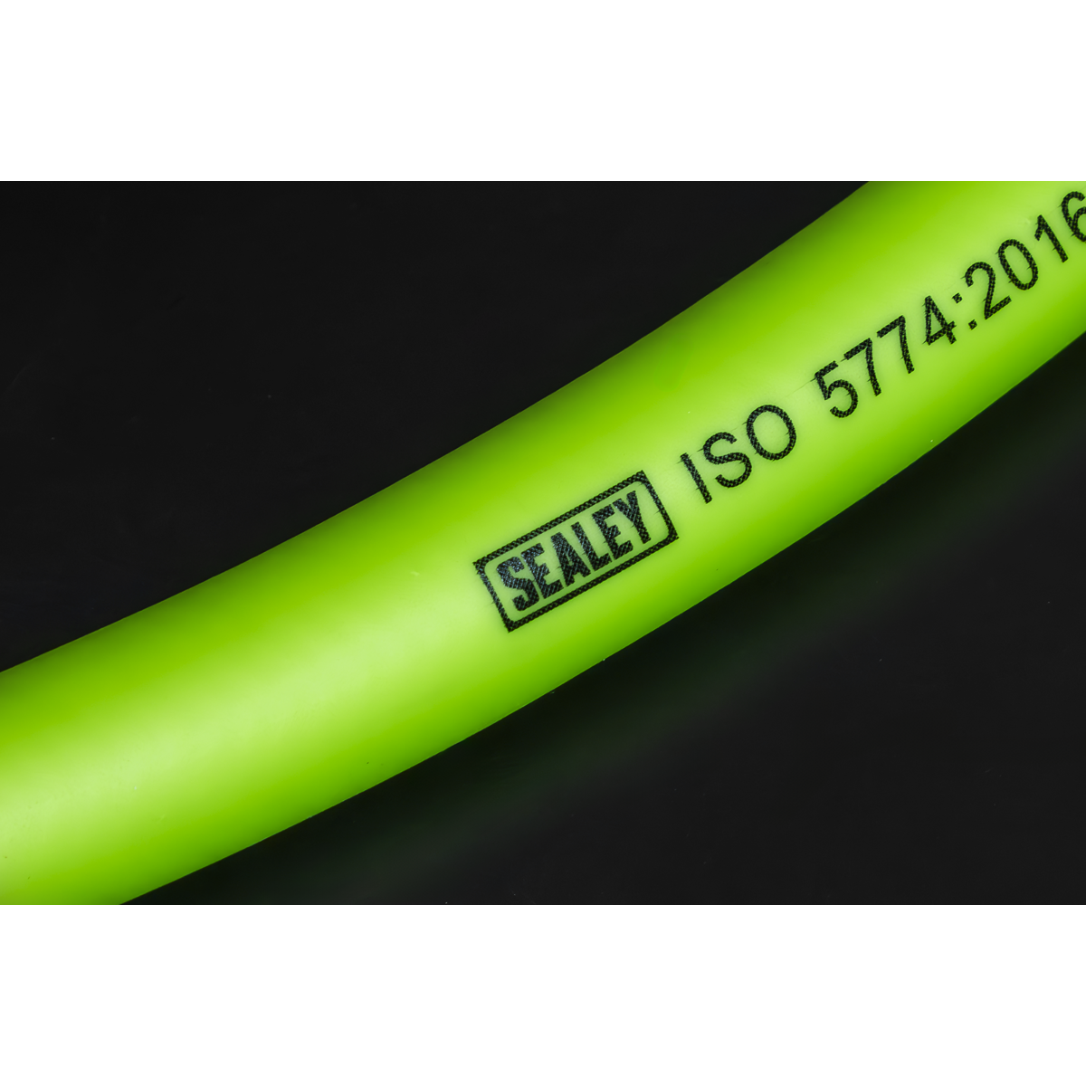 Sealey 10m x Ø8mm High-Visibility Hybrid Air Hose With 1/4" BSP Unions AHHC10G
