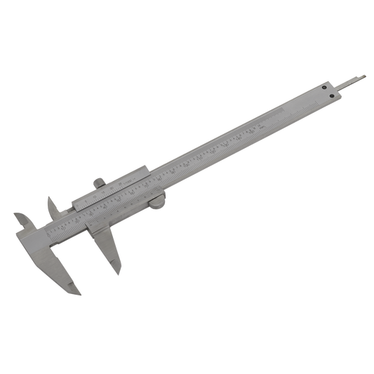 Sealey Vernier Caliper 150mm 6" 0.02mm - 1/1000" Accessory Stainless Steel AK962