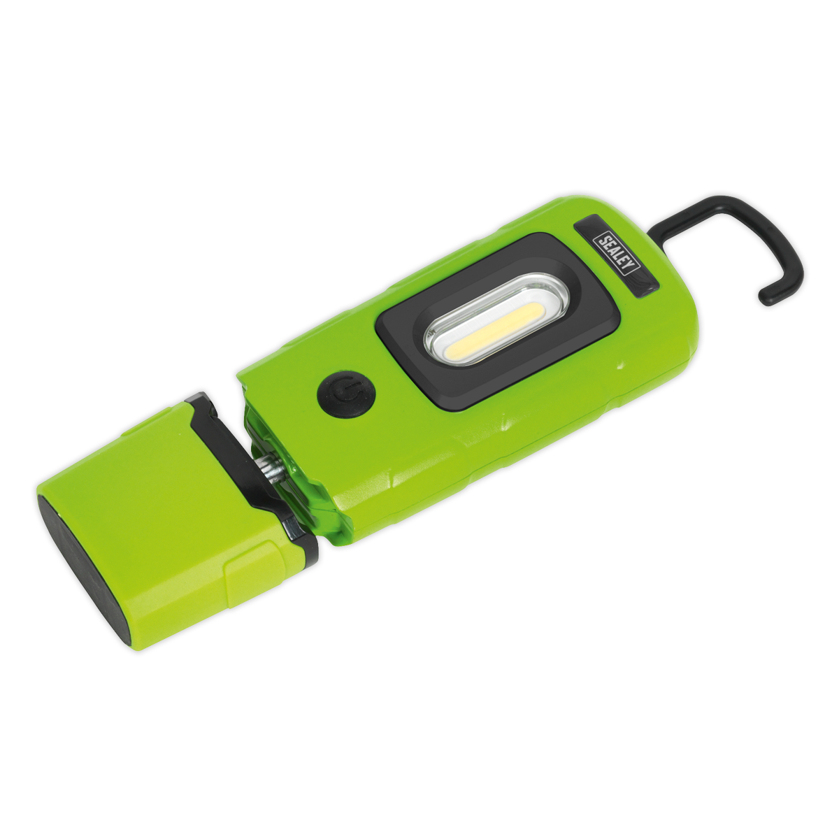Sealey Rechargeable 360° Inspection Lamp LED Flash Light Torch Green LED3601G