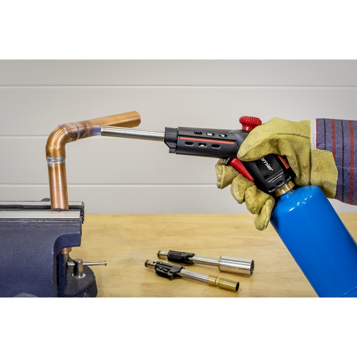 Premier Interchangeable Propane Torch Set 3-In-1 Interchangeable Tips AK2958