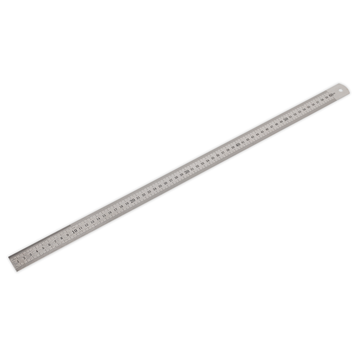 Sealey Steel Rule With Metric & Imperial Graduations 600mm 24" Length AK9642