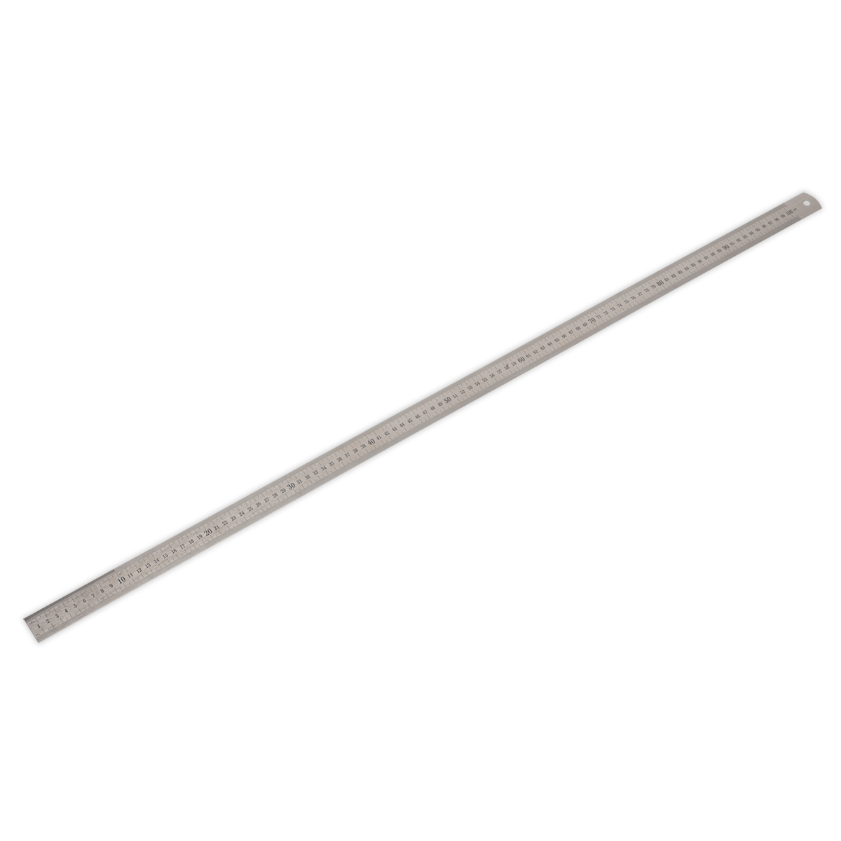 Sealey Steel Rule With Metric & Imperial Graduations 1000mm/40" Length AK9643