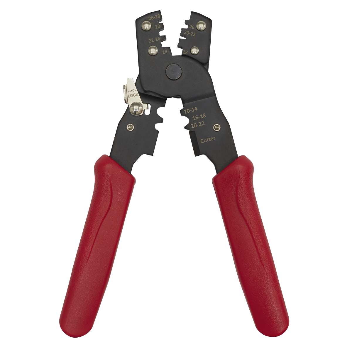 Sealey Non-Ratcheting Crimping Tool Lower Jaws For Pre-Insulated Crimps AK3850
